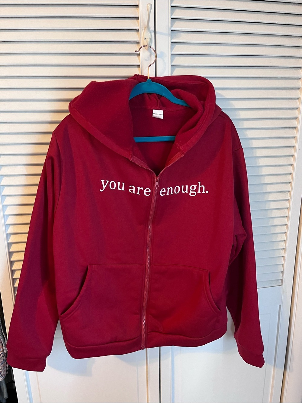 You Are Enough adult hoodie